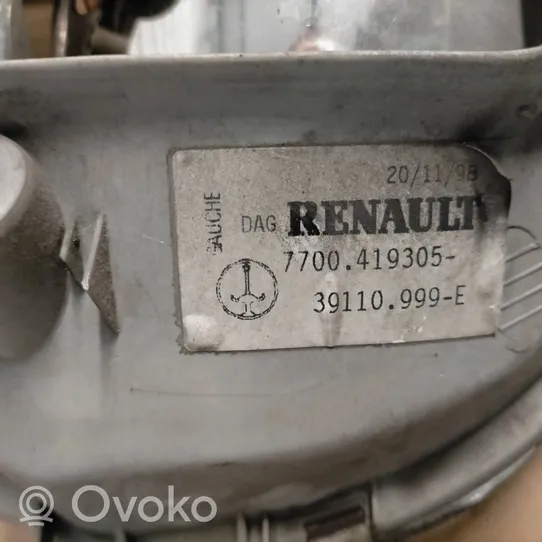 Renault Twingo I Rear tail light reflector 7701049686