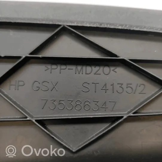 Fiat Grande Punto Pokrywa schowka deski rozdzielczej 735507538