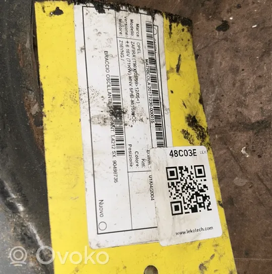 Opel Zafira A Kita priekinės važiuoklės dalis 90498735