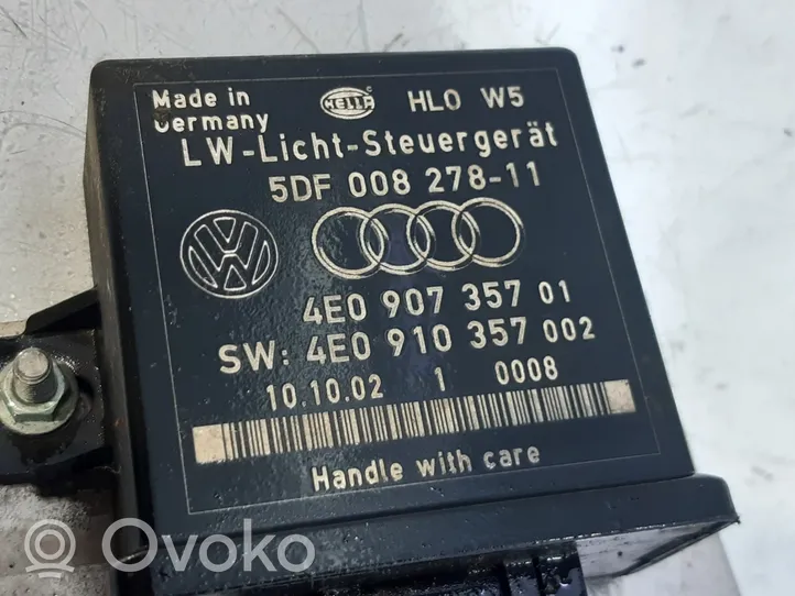 Audi A8 S8 D5 Muut ohjainlaitteet/moduulit 4E0907357