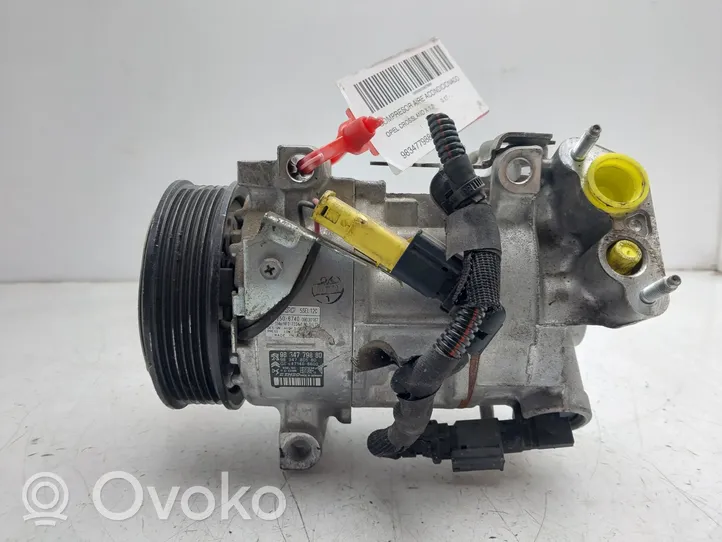 Opel Crossland X Kompresor / Sprężarka klimatyzacji A/C 9834779880