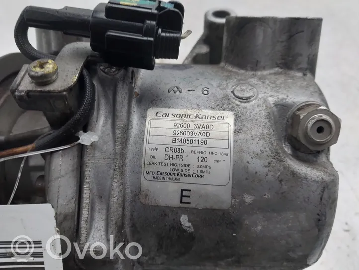 Nissan Micra Compressore aria condizionata (A/C) (pompa) 926003VA0D