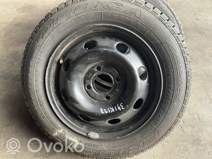 Renault Clio I R13 steel rim 