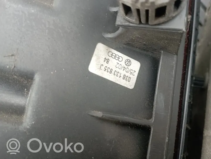 Audi A4 S4 B6 8E 8H Boîtier de filtre à air 038133835J