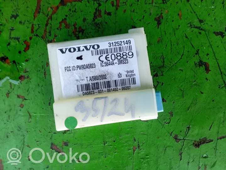Volvo V50 Boîtier module alarme 31252149