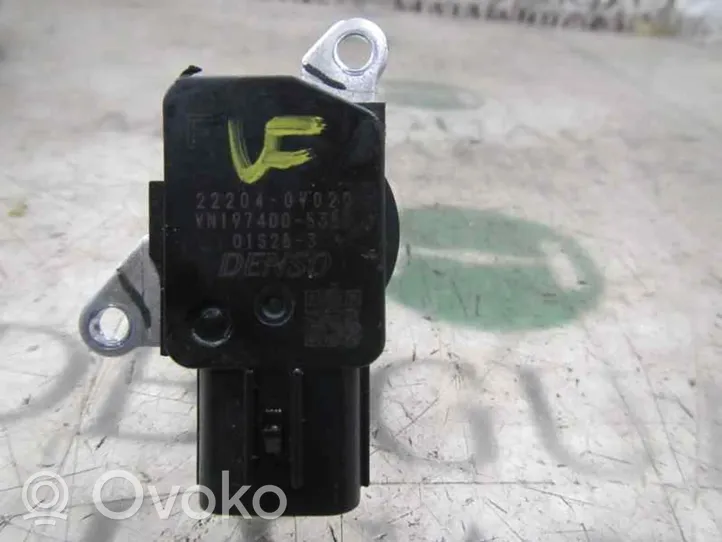 Toyota Yaris Mass air flow meter 222040V020