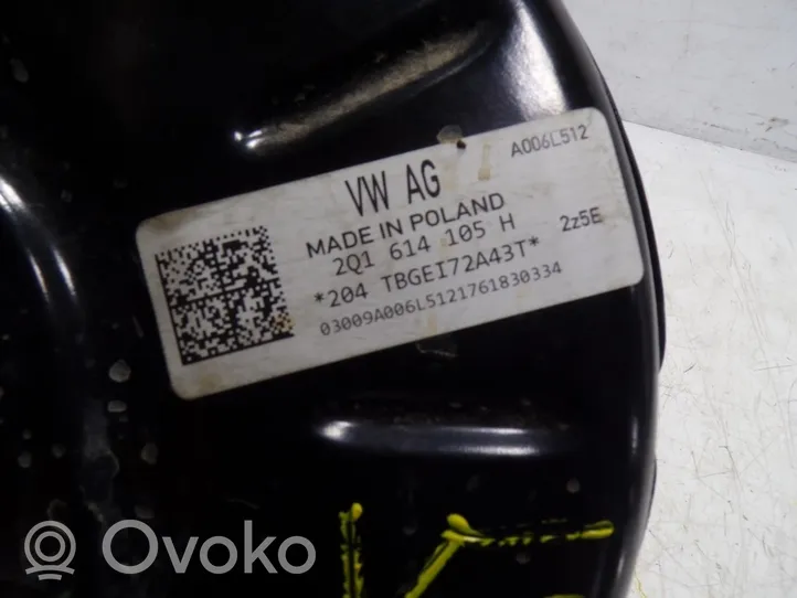 Volkswagen Polo VI AW Hydraulisen servojärjestelmän paineventtiili 2Q1614106E