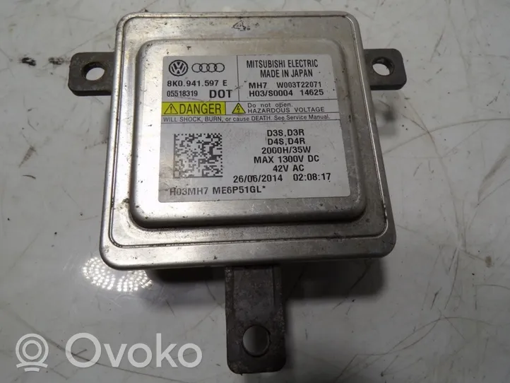 Audi A5 Sterownik / moduł świateł Xenon 8K0941597E