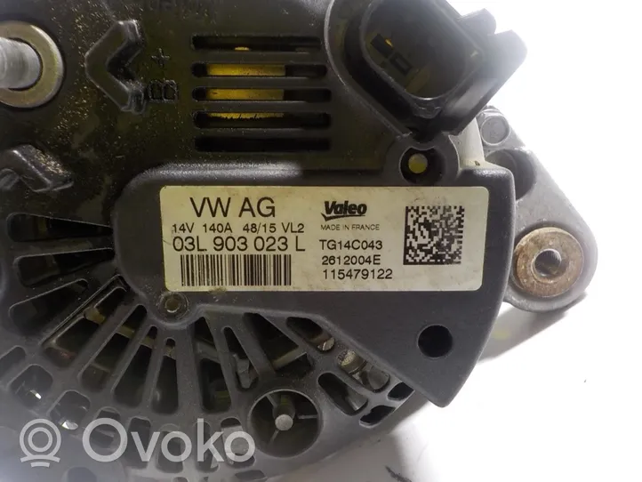 Volkswagen Tiguan Alternator 03L903023L