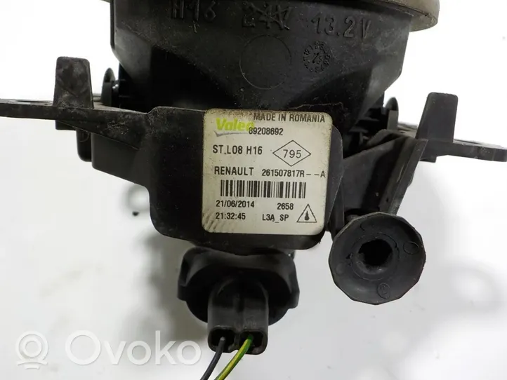 Dacia Lodgy Światło przeciwmgłowe przednie 261507817R