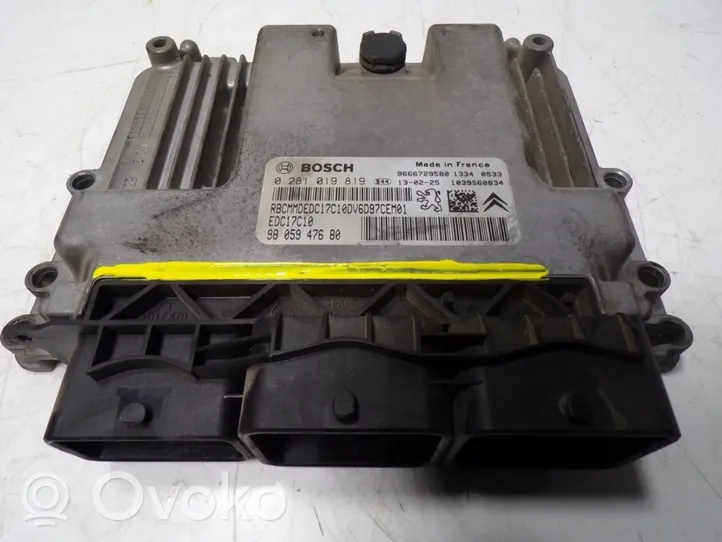 Citroen C-Elysée Sterownik / Moduł ECU 1609339680