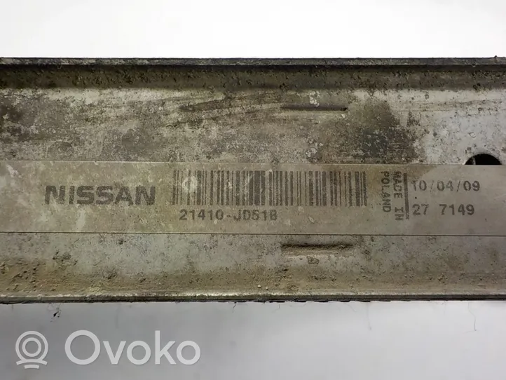 Nissan Qashqai+2 Jäähdyttimen lauhdutin 21400JD51B