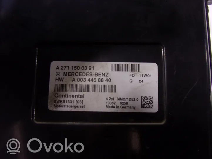 Mercedes-Benz CLK AMG A208 C208 Calculateur moteur ECU A2711500391