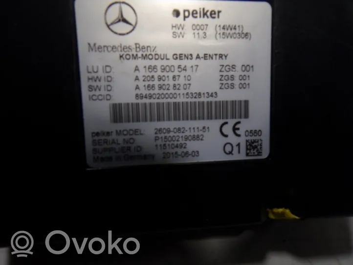 Mercedes-Benz CLS AMG C219 Autres unités de commande / modules A1669005417