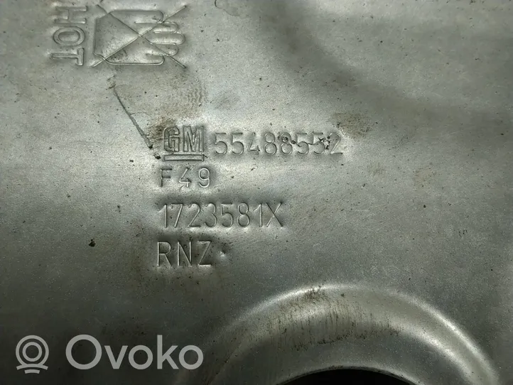 Opel Astra K Filtr cząstek stałych Katalizator / FAP / DPF 55506840