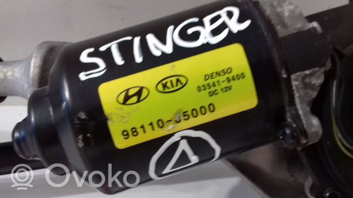 KIA Stinger Front wiper linkage and motor 98110J5000