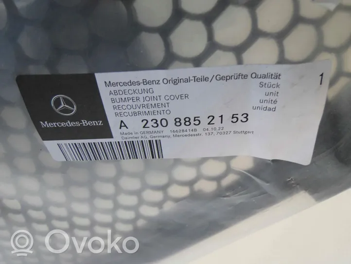 Mercedes-Benz SL R230 Apakšējais režģis (trīsdaļīgs) A2308852153