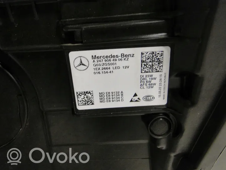 Mercedes-Benz GLA H247 Priekinis žibintas A2479064906