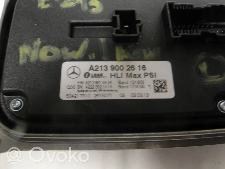 Mercedes-Benz GLC X253 C253 Modulo di controllo ballast LED A2139002616