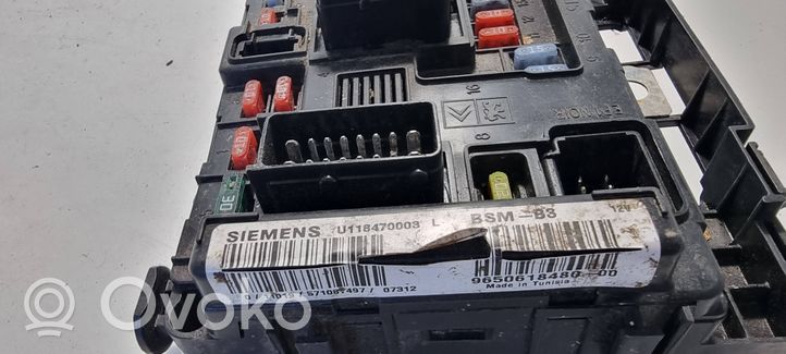 Citroen Xsara Picasso Module de fusibles 9650618480