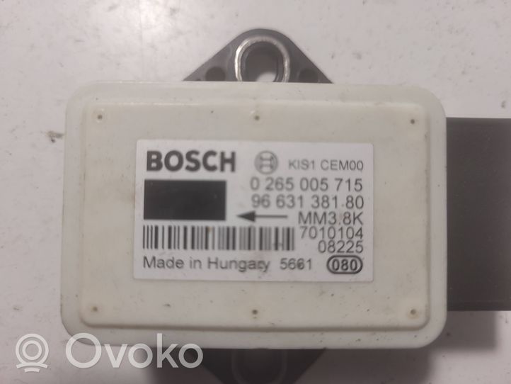 Citroen C4 Grand Picasso Sensore di imbardata accelerazione ESP 9663138180