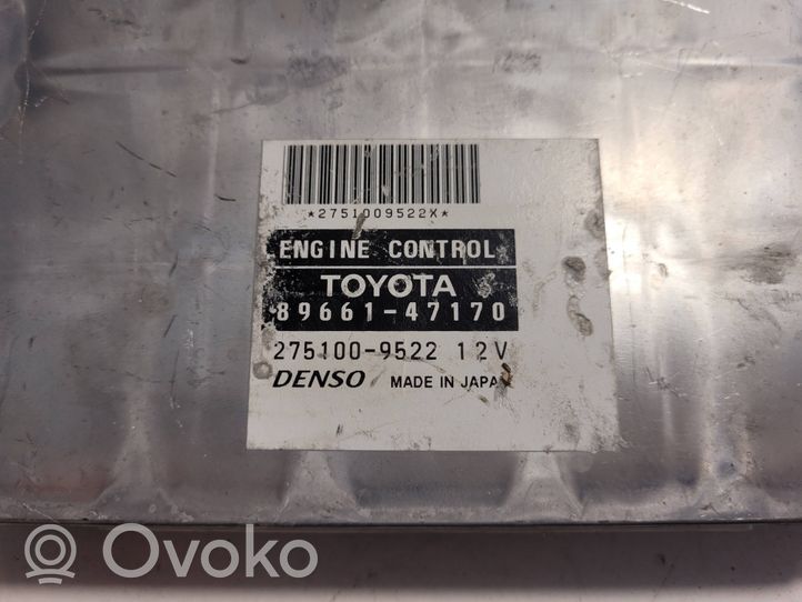 Toyota Prius (XW20) Centralina/modulo del motore 8966147170