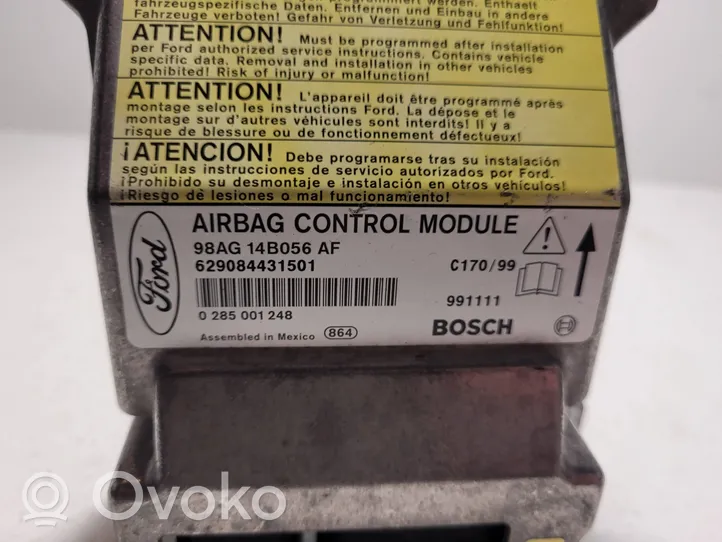 Ford Focus Centralina/modulo airbag 98AG14B056AF