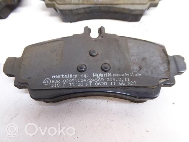 Mercedes-Benz A W168 Brake pads (front) 1685400008