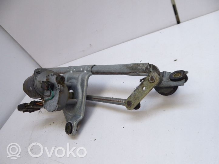 Opel Corsa B Tringlerie et moteur d'essuie-glace avant 90573302