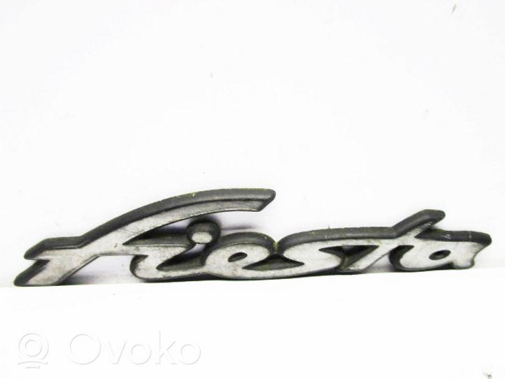 Ford Fiesta Manufacturers badge/model letters -