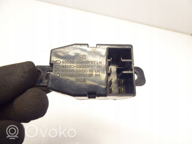 Hyundai Lantra II Quarter vent window switch 93580-29000