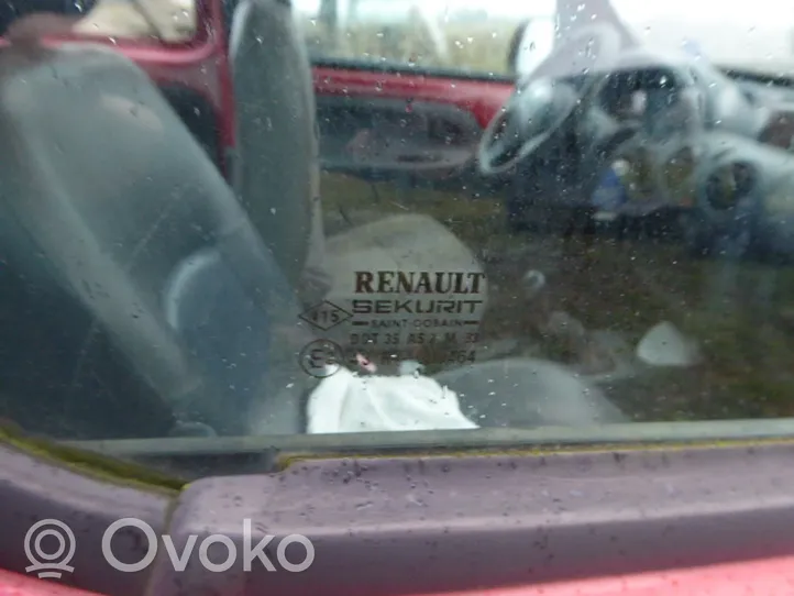 Renault Kangoo I Front door window glass four-door 