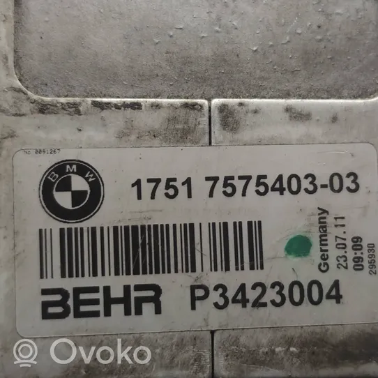 BMW 6 F12 F13 Välijäähdyttimen jäähdytin 1751757540303