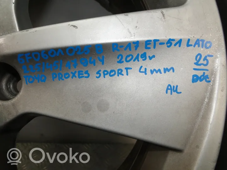 Seat Leon (1P) Felgi aluminiowe R17 