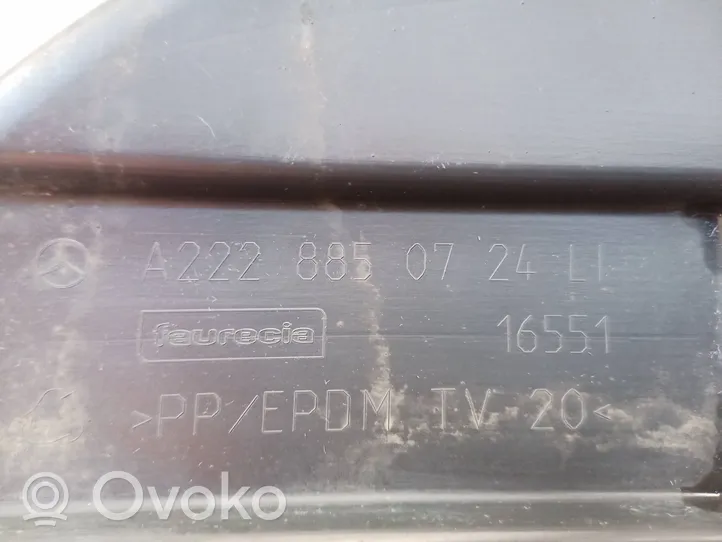 Mercedes-Benz S W222 Zaślepka / Osłona haka holowniczego przednia A2228850724