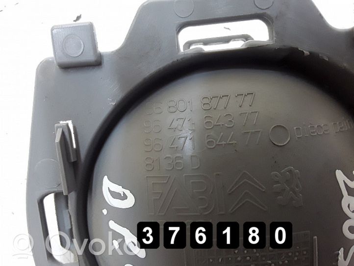 Citroen C3 Klamka zewnętrzna drzwi przednich 9680187777