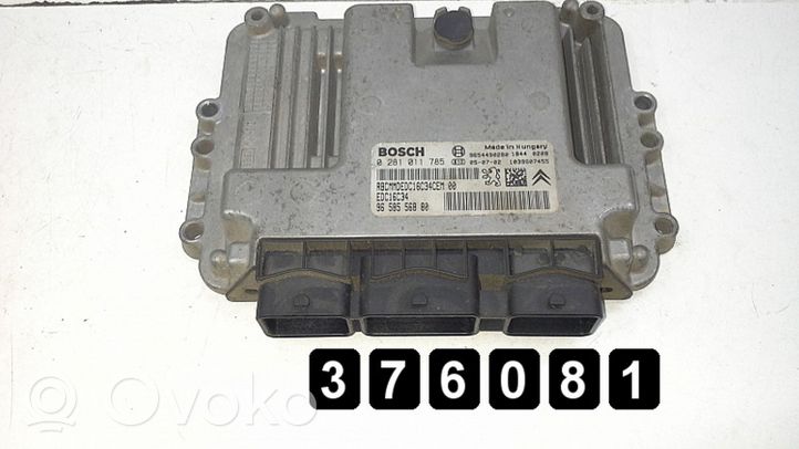 Citroen C3 Variklio valdymo blokas 1400hdi965855688002810117