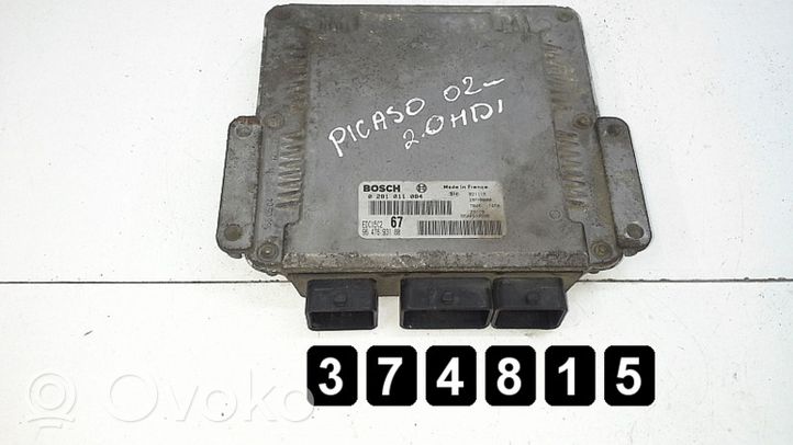 Citroen Xsara Picasso Sterownik / Moduł ECU 200096476931800281011084