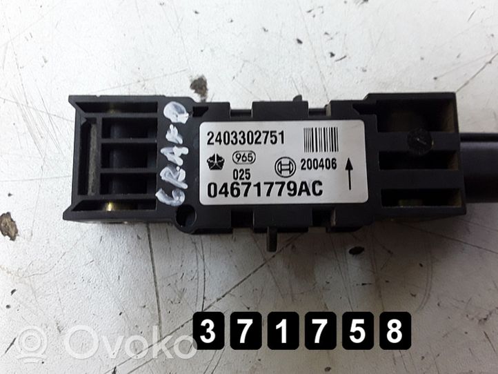 Jeep Cherokee Generator impulsów wałka rozrządu 04671779ac