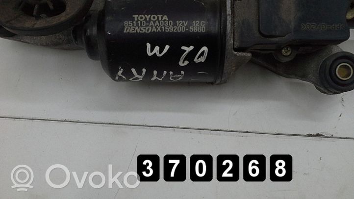 Toyota Camry Etupyyhkimen vivusto ja moottori 85110aa030