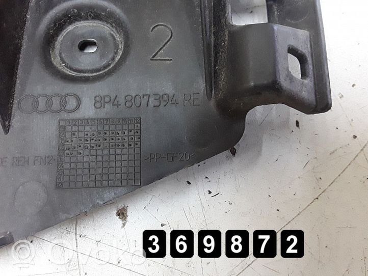 Audi A3 S3 8P Renfort de pare-chocs arrière # 8P4807394 RE