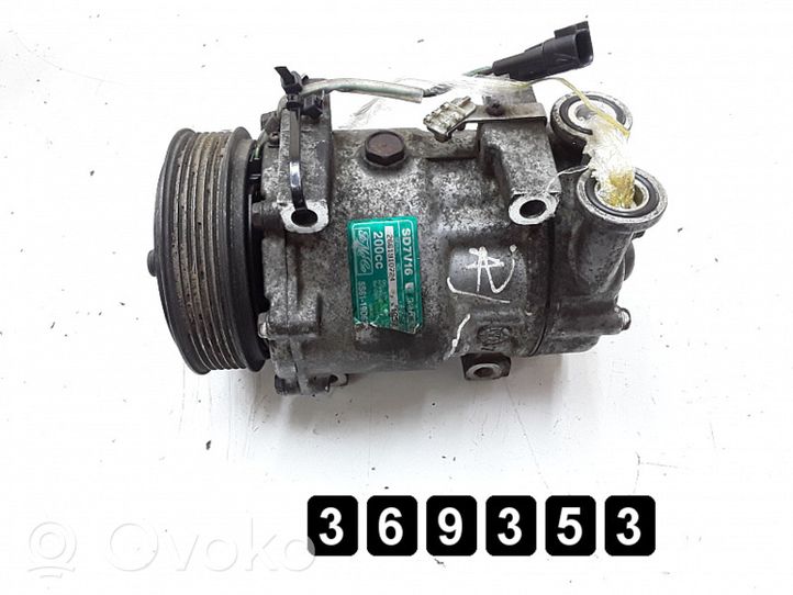 Ford Fiesta Compressore aria condizionata (A/C) (pompa) 1600TDCI