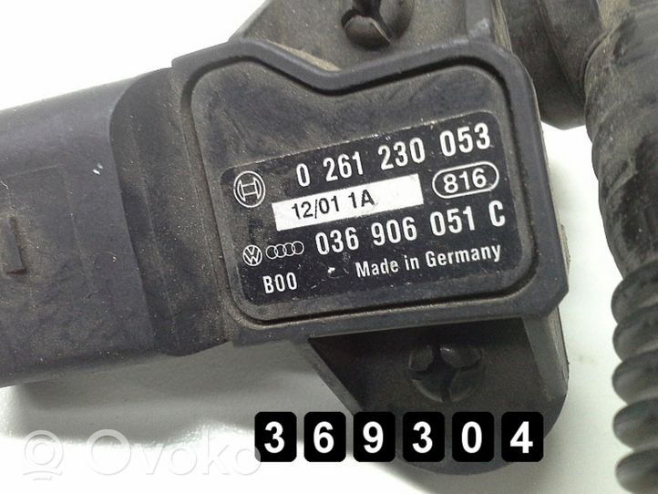 Volkswagen PASSAT B5 Nokka-akselin nopeusanturi 0261230053 036906051C
