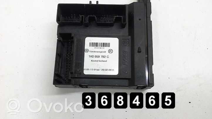 Volkswagen Caddy Sterownik / Moduł ECU 1K0959792C