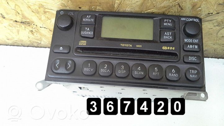 Toyota Previa (XR30, XR40) II Panel / Radioodtwarzacz CD/DVD/GPS 8612028382 cqts0920ab