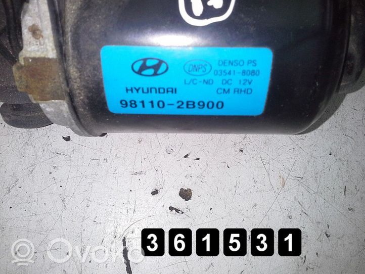 Hyundai Santa Fe Silniczek wycieraczki szyby tylnej 981102b900