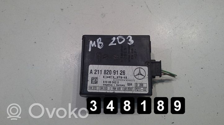 Mercedes-Benz C W203 Sterownik / Moduł ECU 2118209126