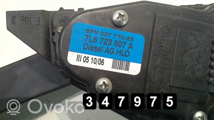 Volkswagen Touareg I Pedał gazu / przyspieszenia 7l6723507a