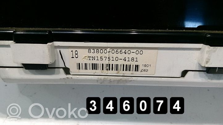 Toyota Camry Nopeusmittari (mittaristo) 838000664000