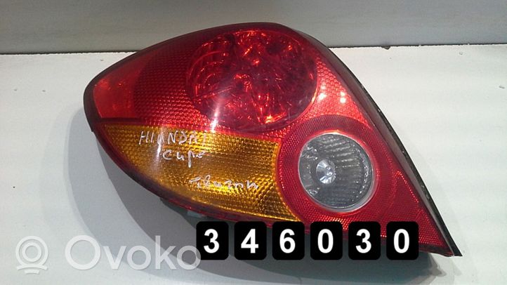 Hyundai Tiburon Feux arrière / postérieurs 92401-2c0